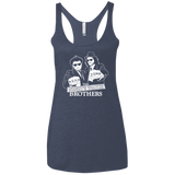 T-Shirts Vintage Navy / X-Small Night Watch Brothers Women's Triblend Racerback Tank