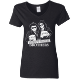 T-Shirts Black / S Night Watch Brothers Women's V-Neck T-Shirt