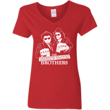 T-Shirts Red / S Night Watch Brothers Women's V-Neck T-Shirt