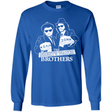T-Shirts Royal / YS Night Watch Brothers Youth Long Sleeve T-Shirt