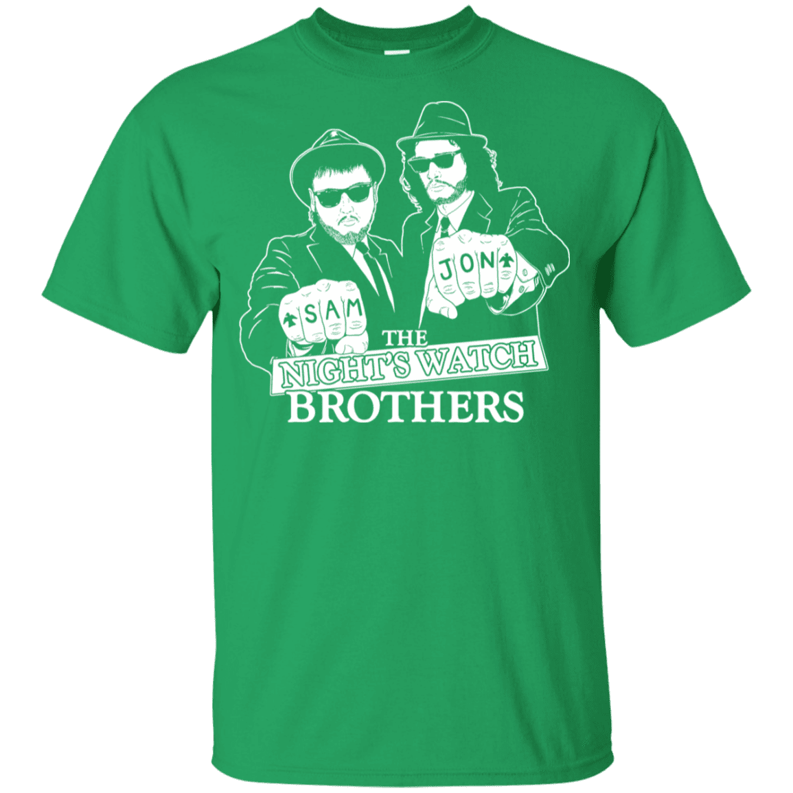 T-Shirts Irish Green / YXS Night Watch Brothers Youth T-Shirt