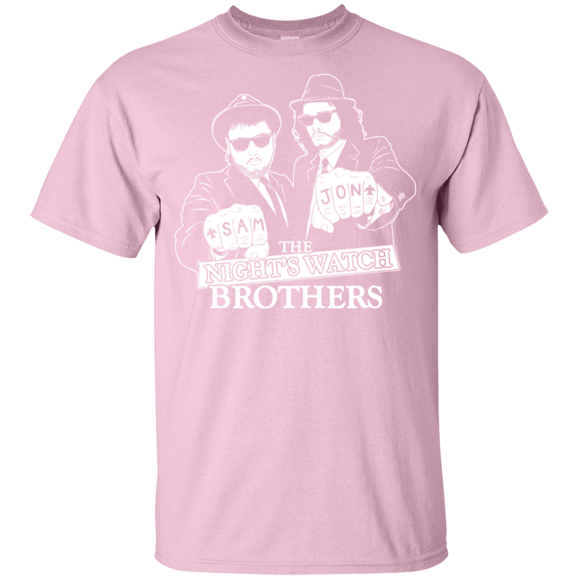 T-Shirts Light Pink / YXS Night Watch Brothers Youth T-Shirt