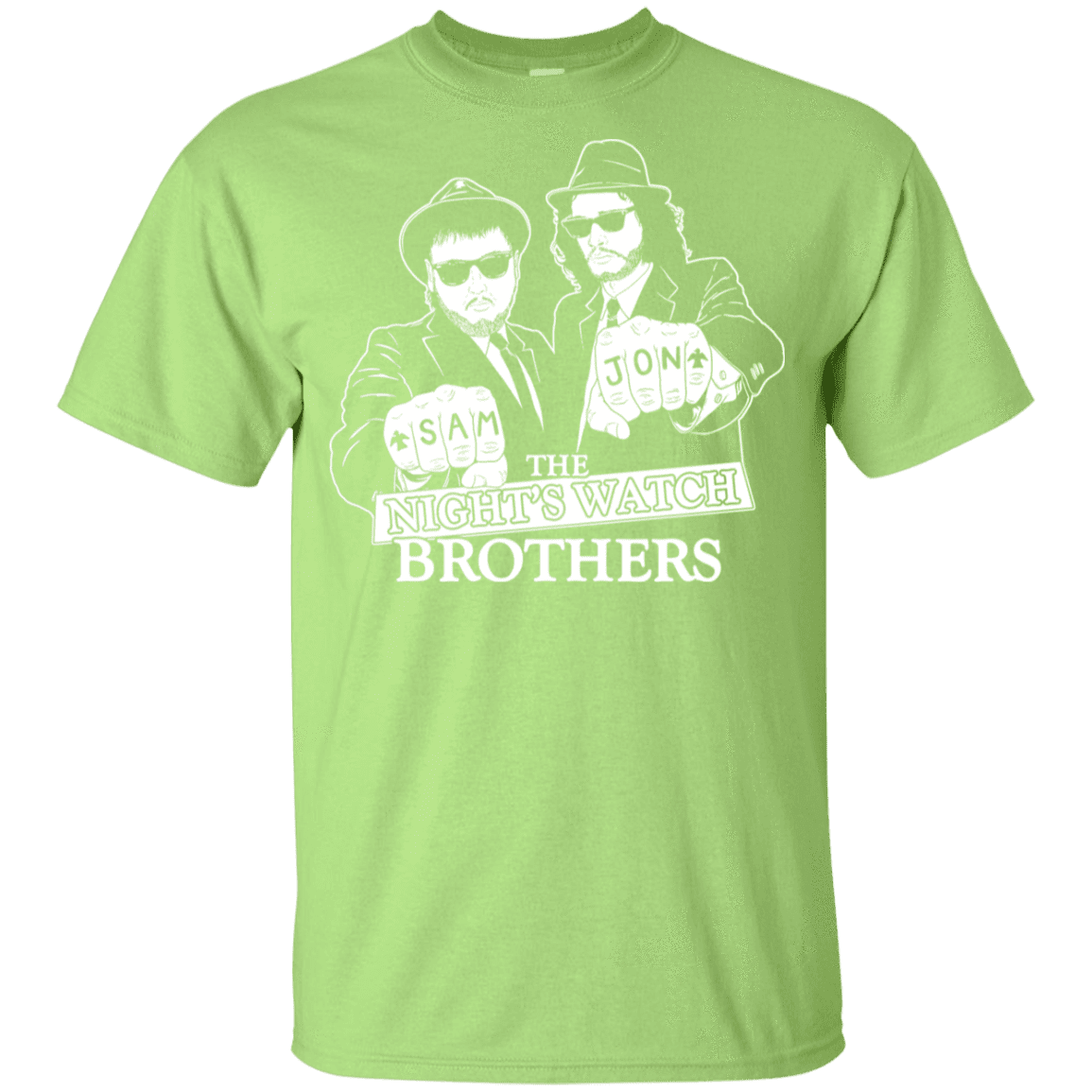 T-Shirts Mint Green / YXS Night Watch Brothers Youth T-Shirt