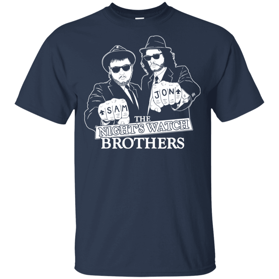 T-Shirts Navy / YXS Night Watch Brothers Youth T-Shirt