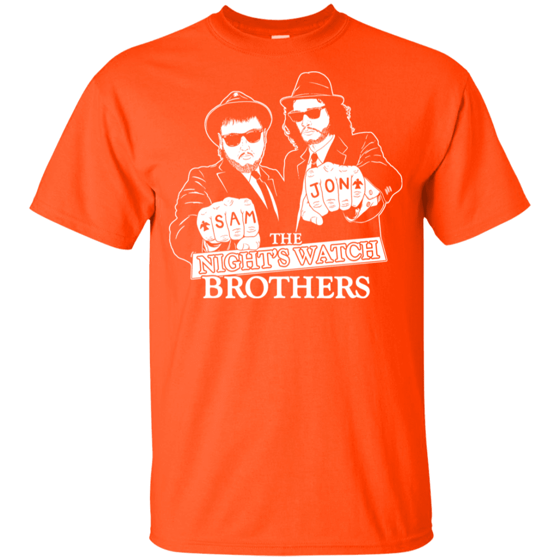 T-Shirts Orange / YXS Night Watch Brothers Youth T-Shirt