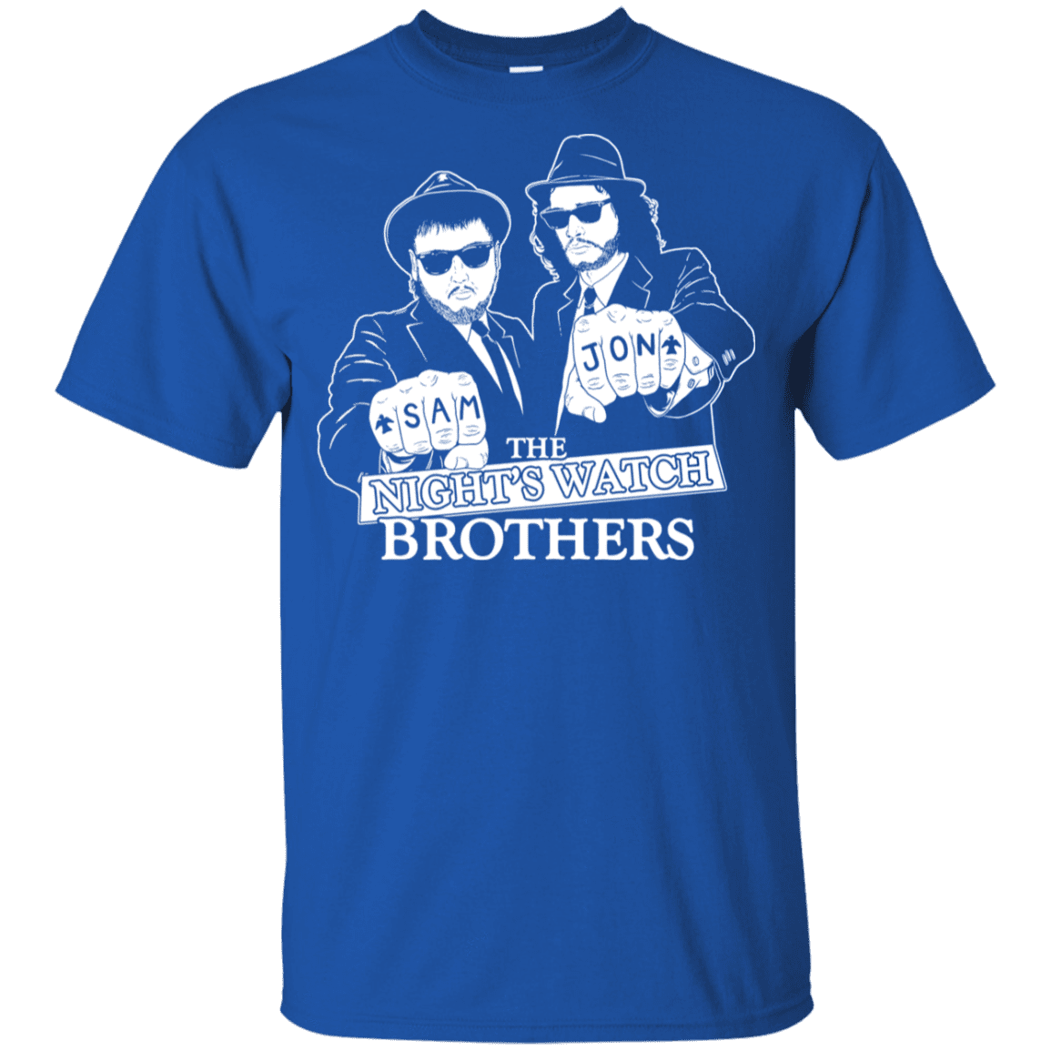 T-Shirts Royal / YXS Night Watch Brothers Youth T-Shirt