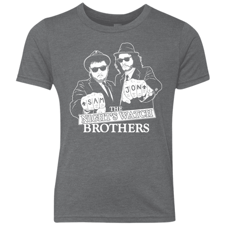 T-Shirts Premium Heather / YXS Night Watch Brothers Youth Triblend T-Shirt