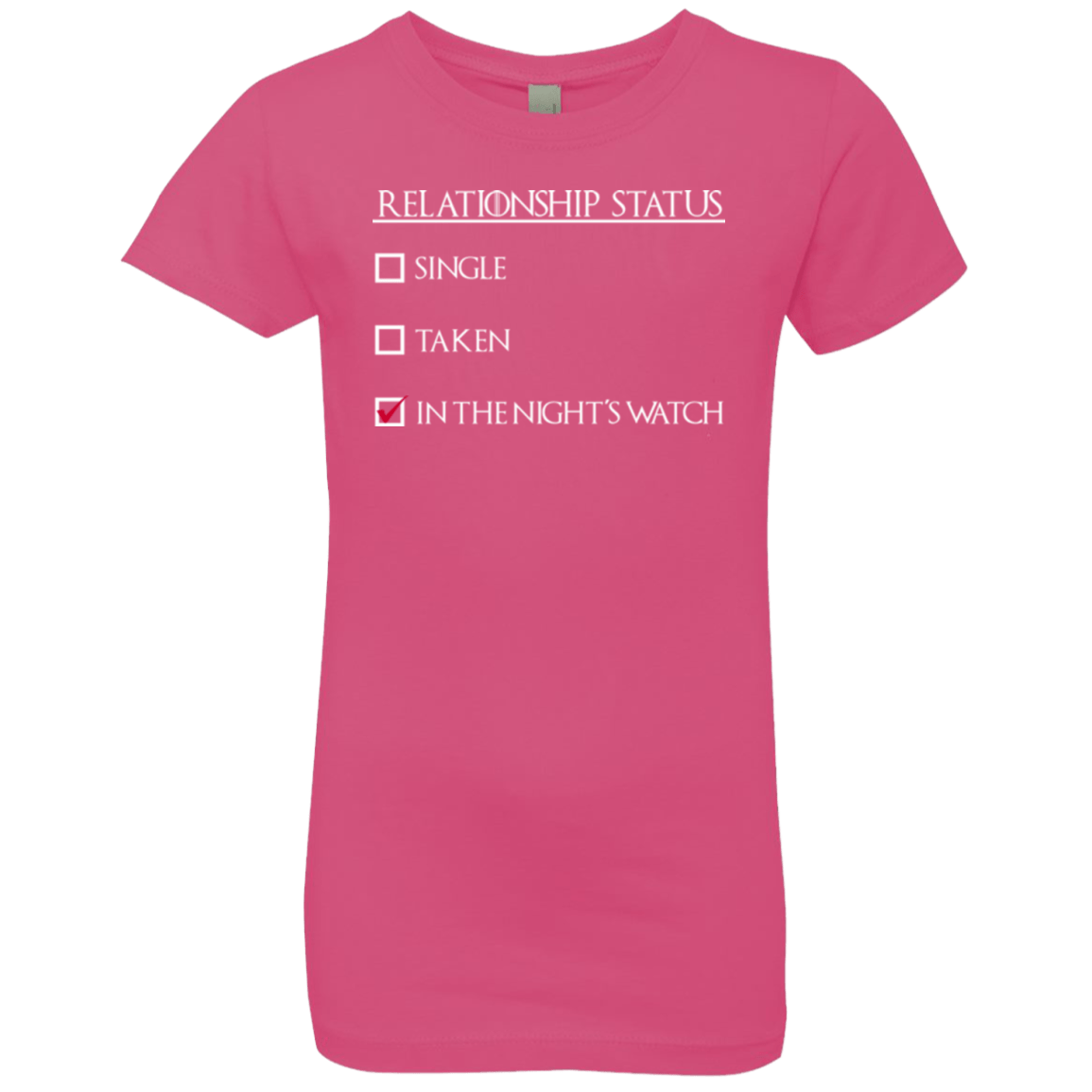 T-Shirts Hot Pink / YXS Night watchs Girls Premium T-Shirt