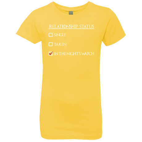 T-Shirts Vibrant Yellow / YXS Night watchs Girls Premium T-Shirt