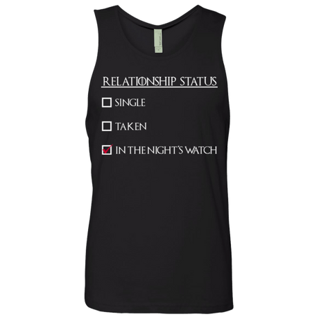 T-Shirts Black / Small Night watchs Men's Premium Tank Top