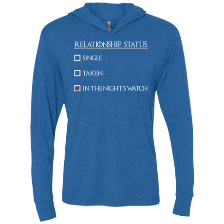 T-Shirts Vintage Royal / X-Small Night watchs Triblend Long Sleeve Hoodie Tee