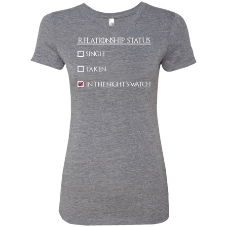 T-Shirts Premium Heather / Small Night watchs Women's Triblend T-Shirt