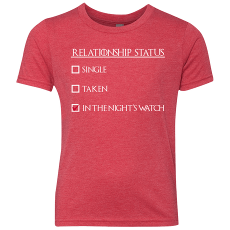 T-Shirts Vintage Red / YXS Night watchs Youth Triblend T-Shirt