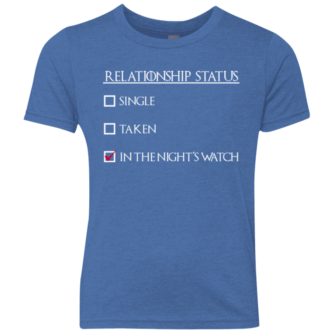 T-Shirts Vintage Royal / YXS Night watchs Youth Triblend T-Shirt