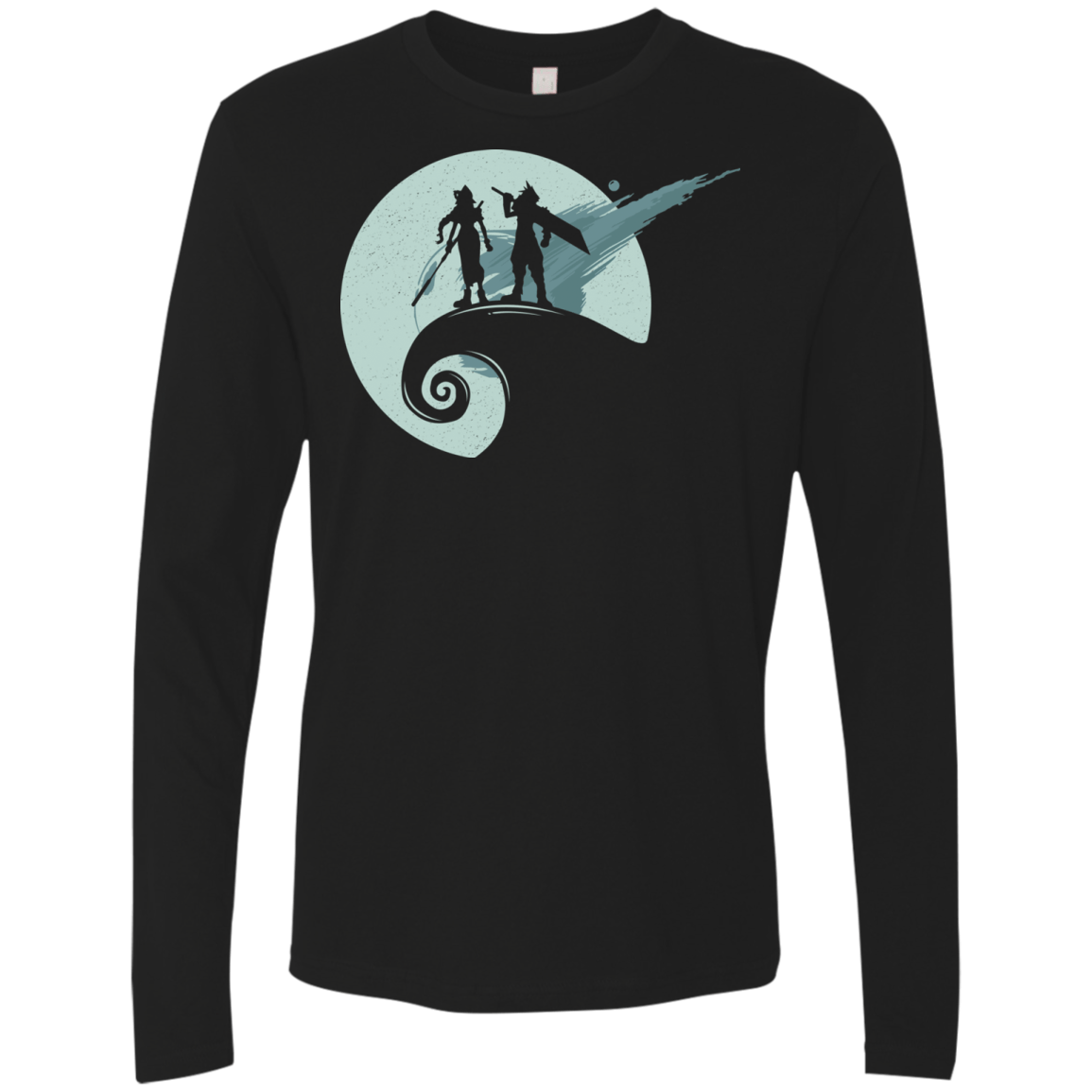 T-Shirts Black / Small Nightmare Before Fantasy Men's Premium Long Sleeve