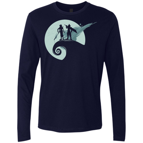 T-Shirts Midnight Navy / Small Nightmare Before Fantasy Men's Premium Long Sleeve