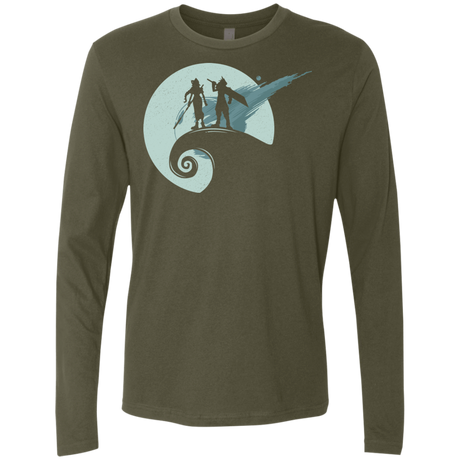 T-Shirts Military Green / Small Nightmare Before Fantasy Men's Premium Long Sleeve