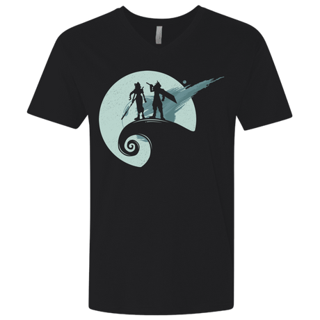 T-Shirts Black / X-Small Nightmare Before Fantasy Men's Premium V-Neck