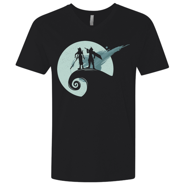 T-Shirts Black / X-Small Nightmare Before Fantasy Men's Premium V-Neck