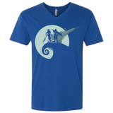 T-Shirts Royal / X-Small Nightmare Before Fantasy Men's Premium V-Neck