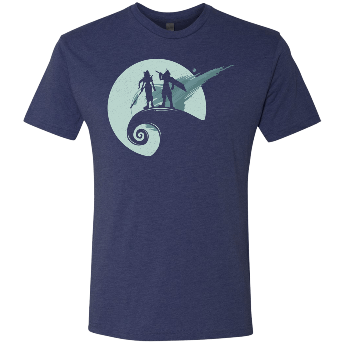 T-Shirts Vintage Navy / Small Nightmare Before Fantasy Men's Triblend T-Shirt
