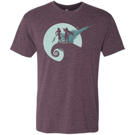 T-Shirts Vintage Purple / Small Nightmare Before Fantasy Men's Triblend T-Shirt