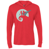 T-Shirts Vintage Red / X-Small Nightmare Before Fantasy Triblend Long Sleeve Hoodie Tee