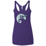 T-Shirts Purple / X-Small Nightmare Before Fantasy Women's Triblend Racerback Tank