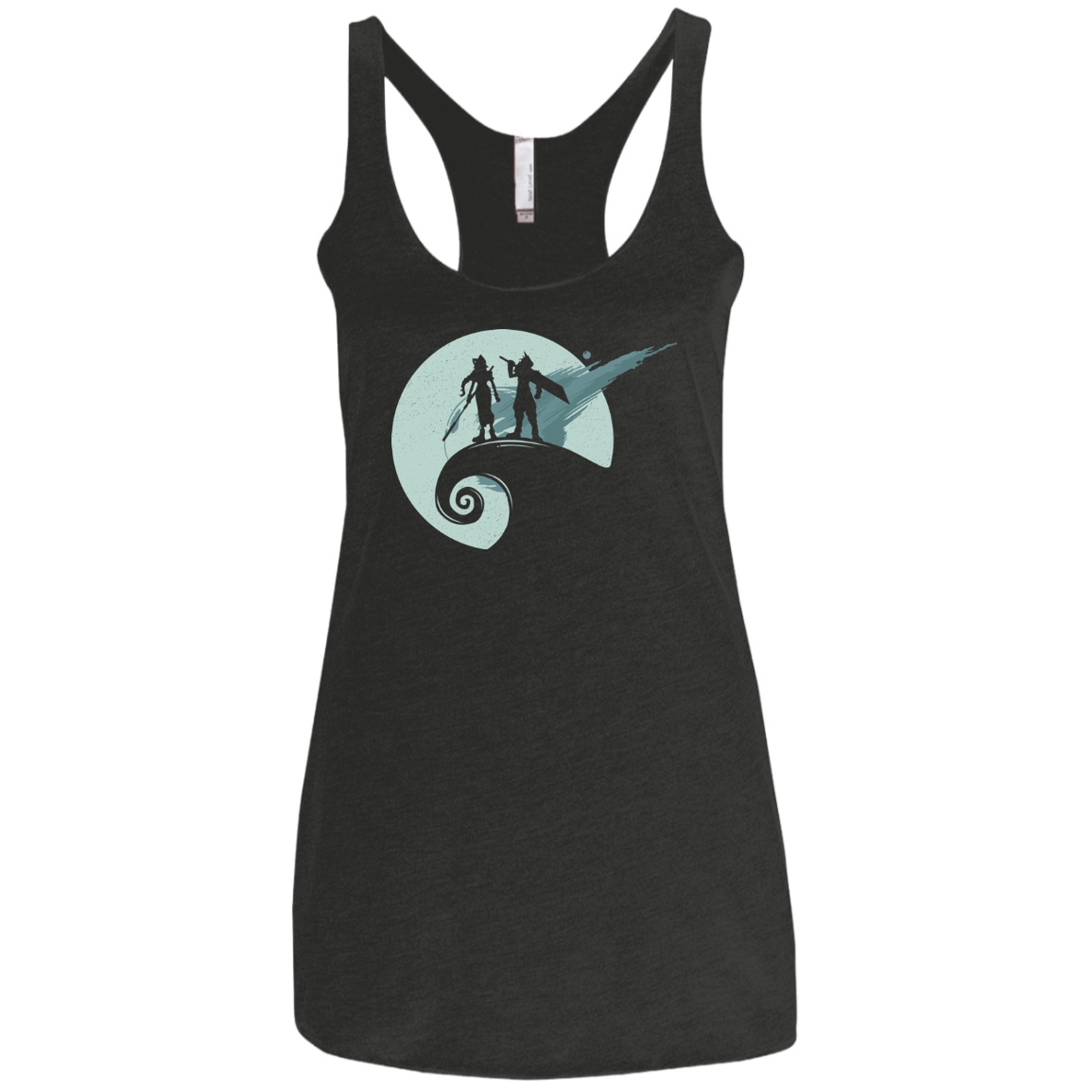 T-Shirts Vintage Black / X-Small Nightmare Before Fantasy Women's Triblend Racerback Tank