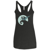 T-Shirts Vintage Black / X-Small Nightmare Before Fantasy Women's Triblend Racerback Tank