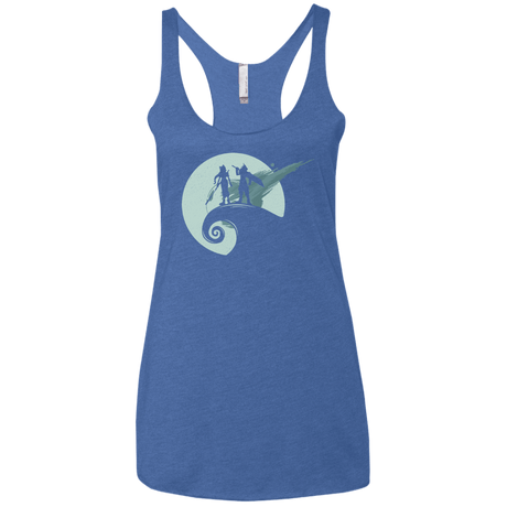 T-Shirts Vintage Royal / X-Small Nightmare Before Fantasy Women's Triblend Racerback Tank