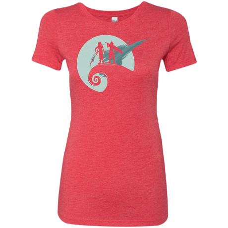 T-Shirts Vintage Red / Small Nightmare Before Fantasy Women's Triblend T-Shirt