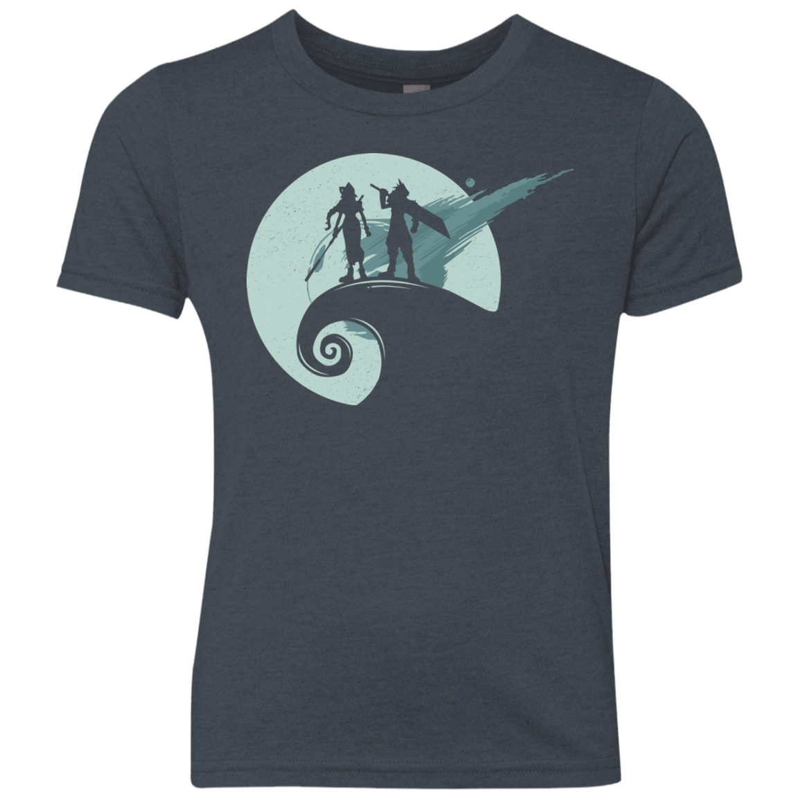 T-Shirts Vintage Navy / YXS Nightmare Before Fantasy Youth Triblend T-Shirt
