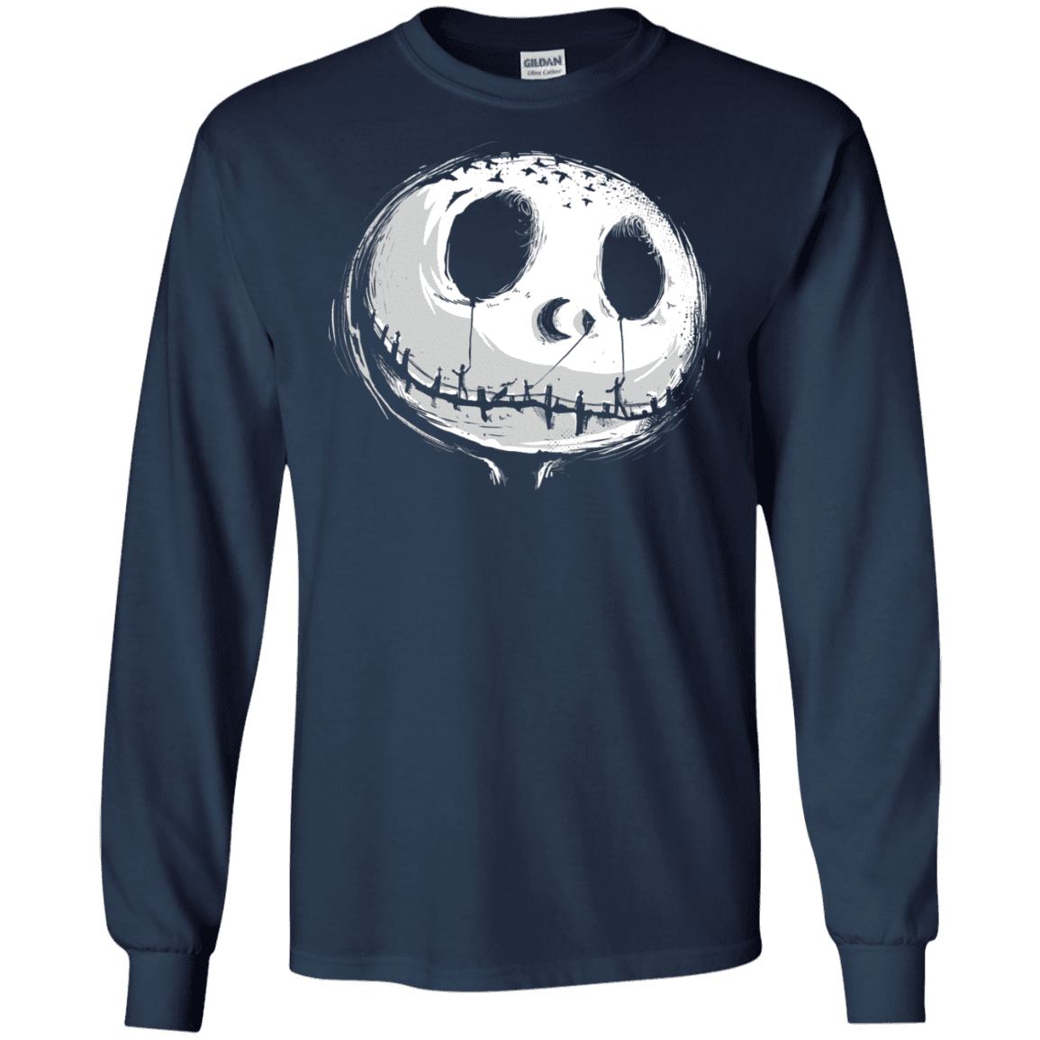T-Shirts Navy / S Nightmare Men's Long Sleeve T-Shirt