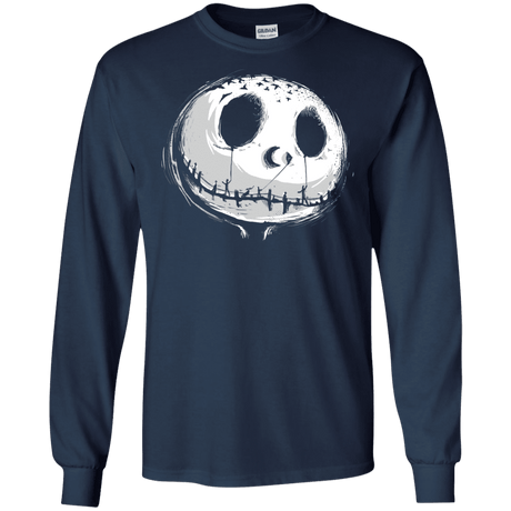 T-Shirts Navy / S Nightmare Men's Long Sleeve T-Shirt