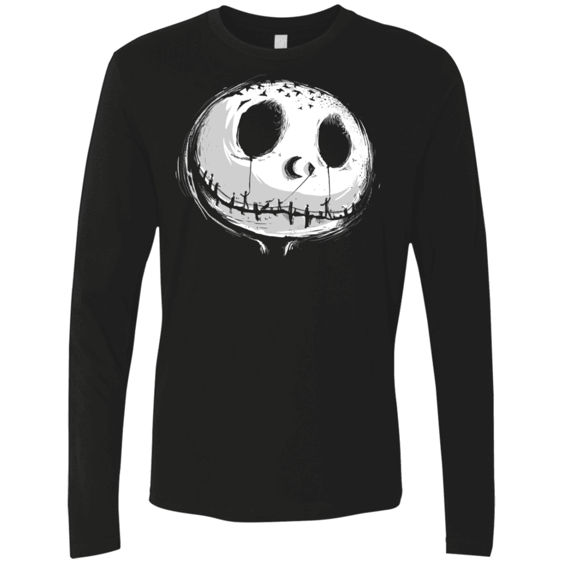 T-Shirts Black / S Nightmare Men's Premium Long Sleeve