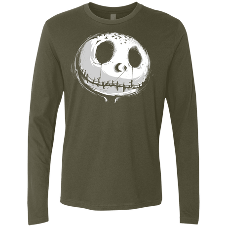 T-Shirts Military Green / S Nightmare Men's Premium Long Sleeve