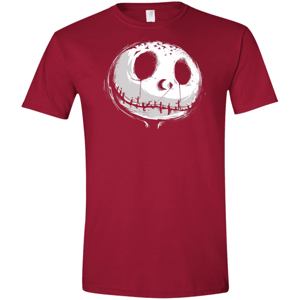 T-Shirts Cardinal Red / S Nightmare Men's Semi-Fitted Softstyle