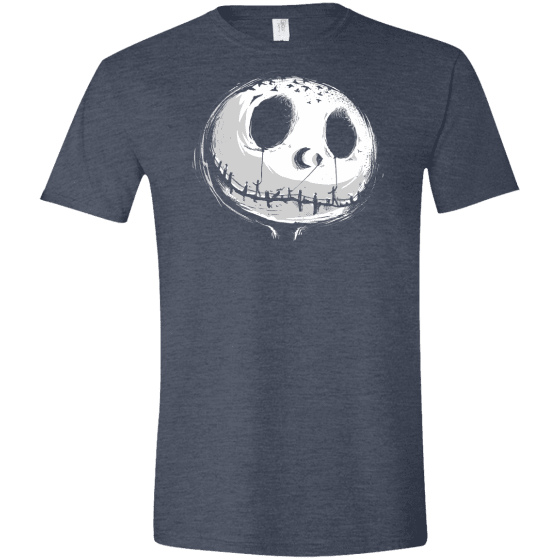 T-Shirts Heather Navy / S Nightmare Men's Semi-Fitted Softstyle