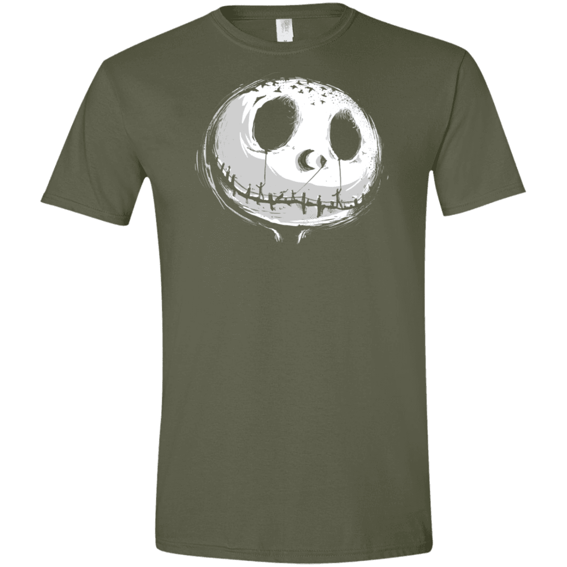 T-Shirts Military Green / S Nightmare Men's Semi-Fitted Softstyle