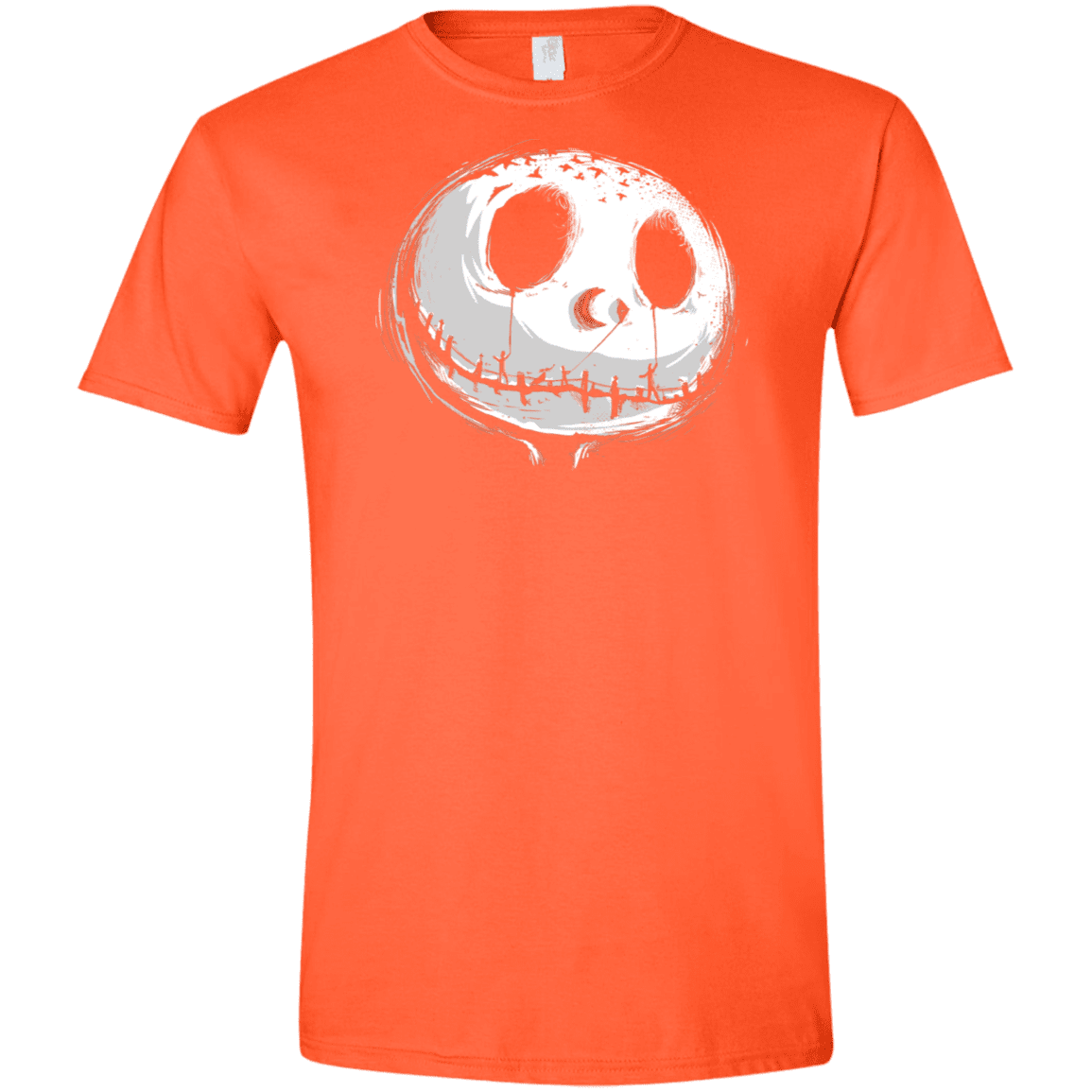 T-Shirts Orange / S Nightmare Men's Semi-Fitted Softstyle
