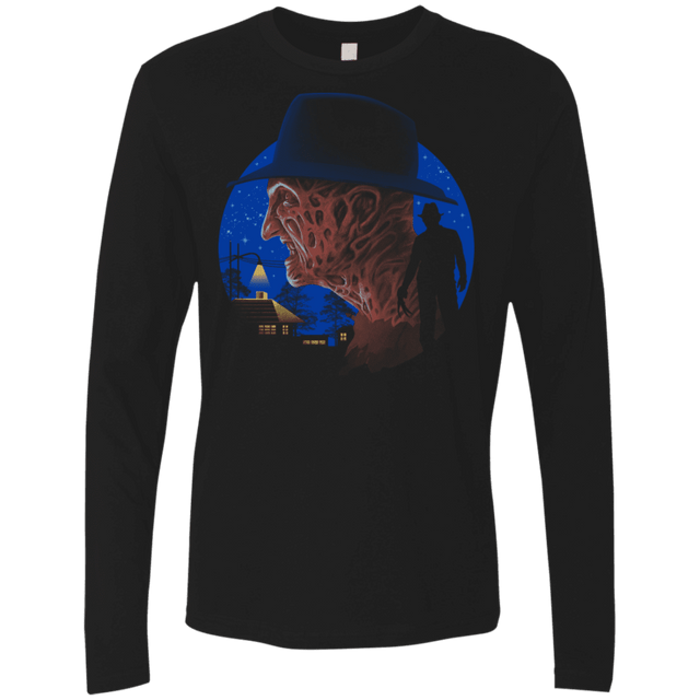 T-Shirts Black / S Nightmare of Death Men's Premium Long Sleeve
