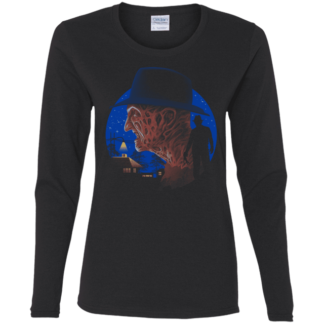 T-Shirts Black / S Nightmare of Death Women's Long Sleeve T-Shirt