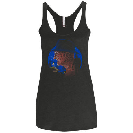 T-Shirts Vintage Black / X-Small Nightmare of Death Women's Triblend Racerback Tank