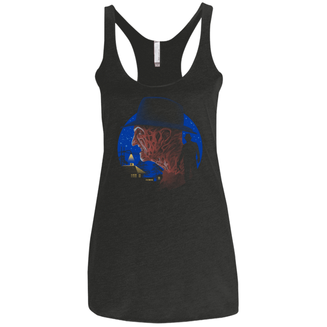 T-Shirts Vintage Black / X-Small Nightmare of Death Women's Triblend Racerback Tank