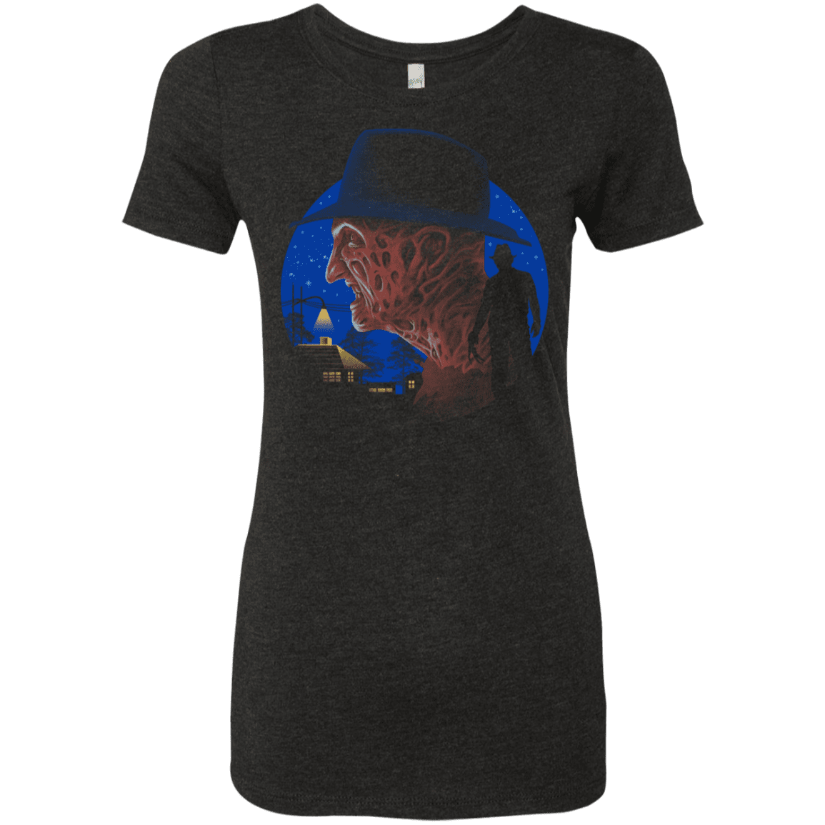 T-Shirts Vintage Black / S Nightmare of Death Women's Triblend T-Shirt