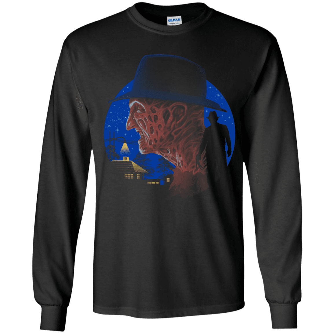 T-Shirts Black / YS Nightmare of Death Youth Long Sleeve T-Shirt