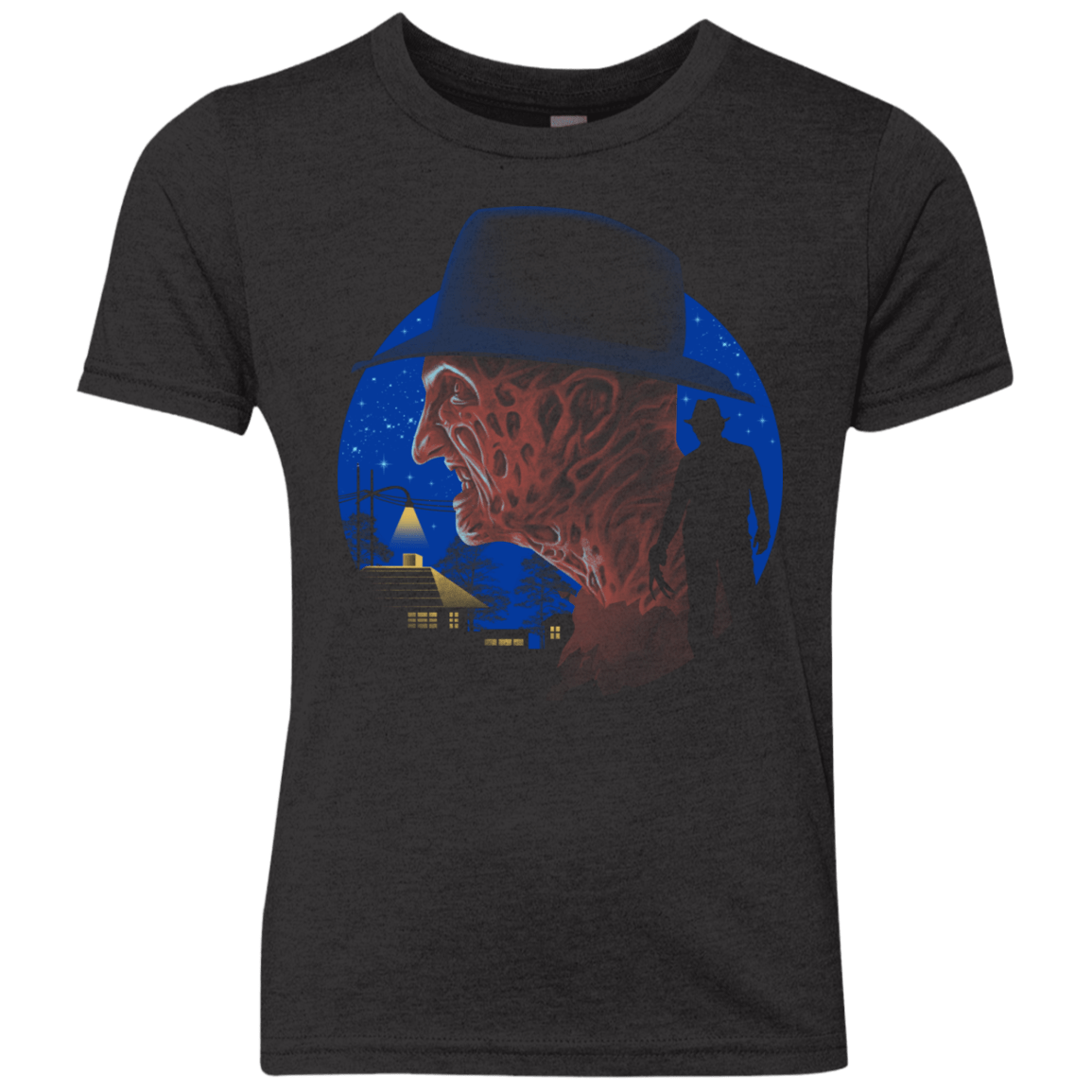 T-Shirts Vintage Black / YXS Nightmare of Death Youth Triblend T-Shirt