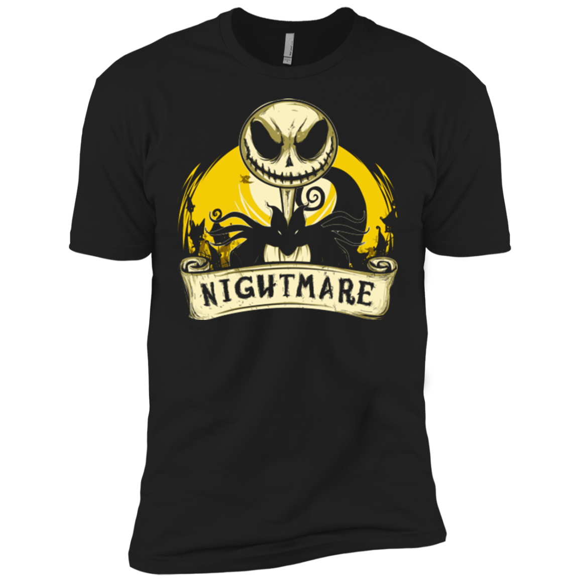 T-Shirts Black / X-Small Nightmare scroll Men's Premium T-Shirt