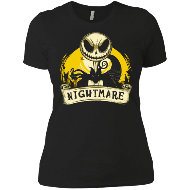 T-Shirts Black / X-Small Nightmare scroll Women's Premium T-Shirt